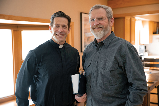Fr. Mike Schmitz and Jeff Cavins