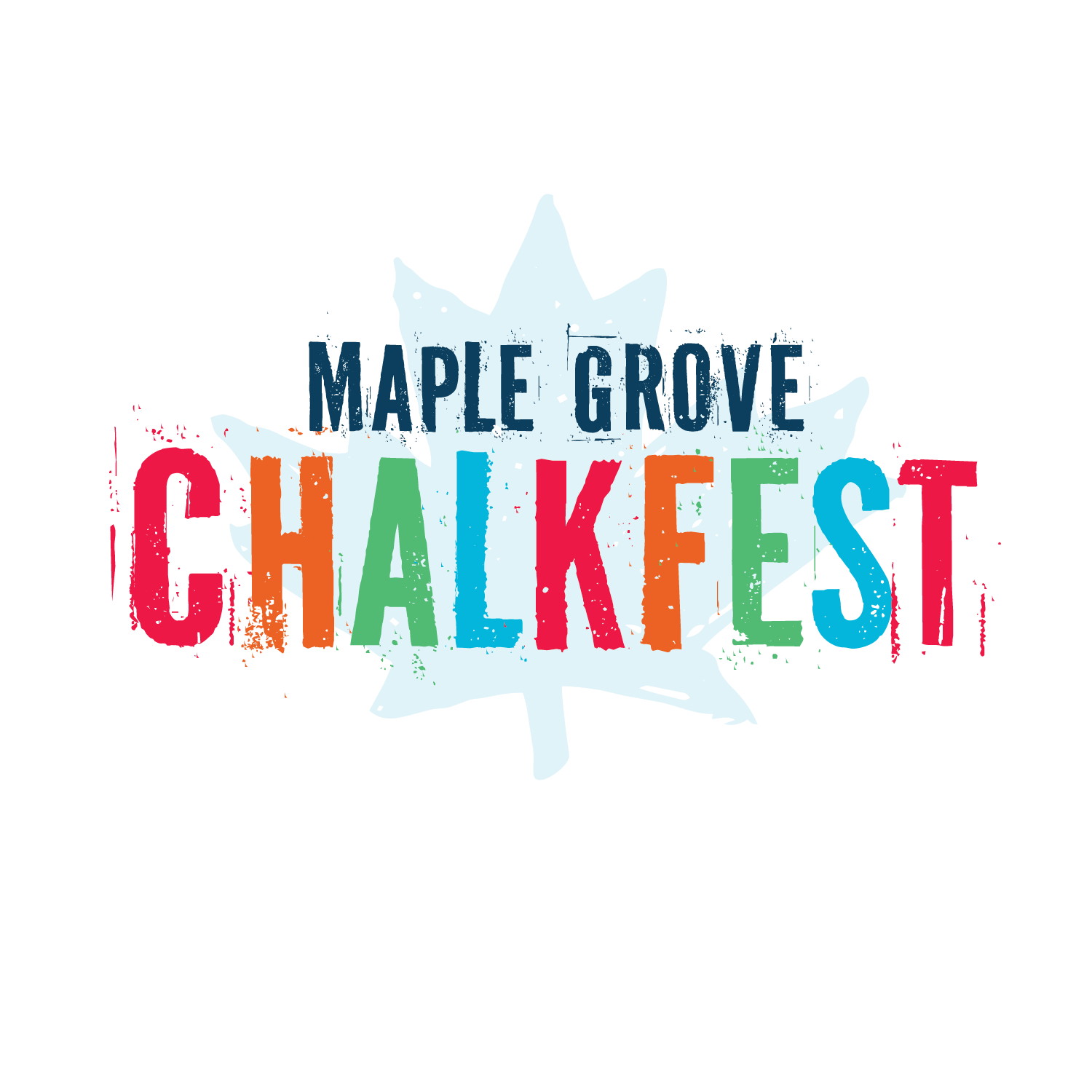 Maple Grove Chalkfest Logo
