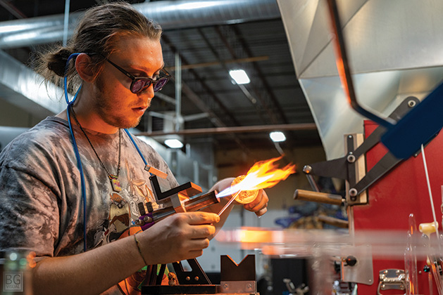 Learn to Make Marbles, Pendants, Wine Stoppers and More at Skylab Glass Arts