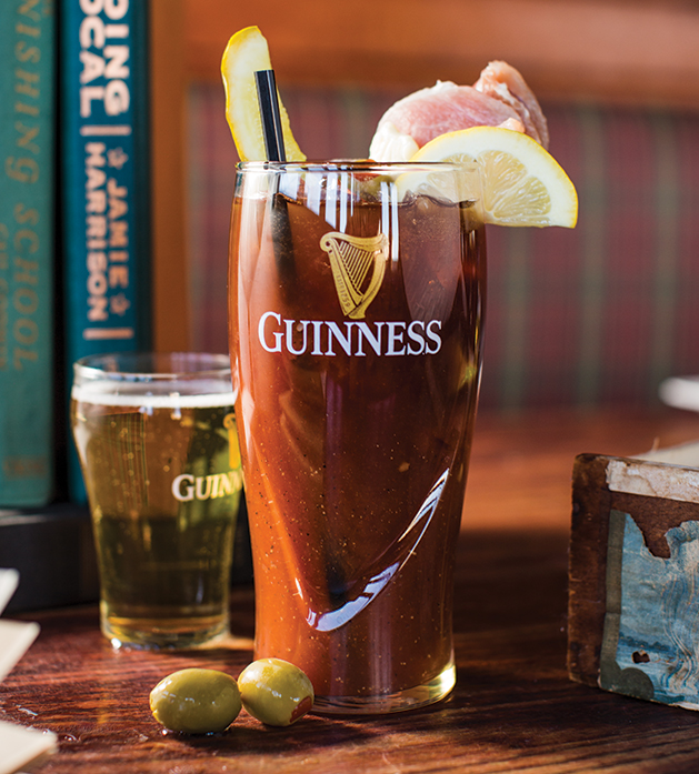 A bloody mary from Claddagh's Irish Pub in Maple Grove