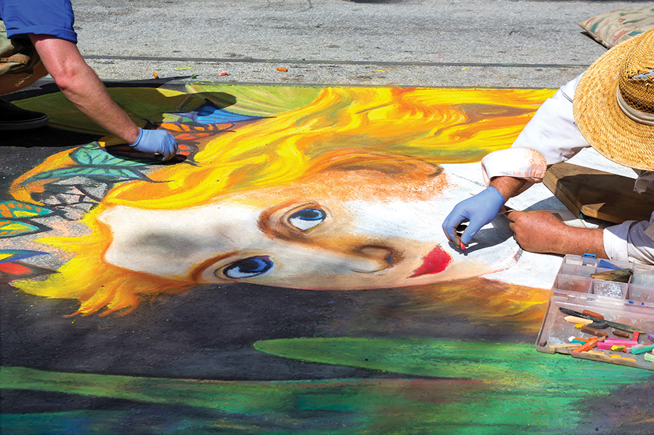 Chalkfest at Arbor Lakes