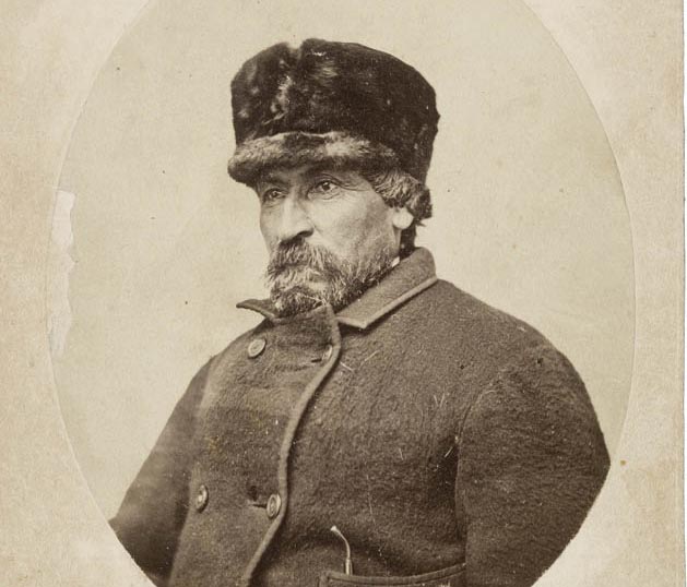 Frontiersman Pierre Bottineau, circa 1855.