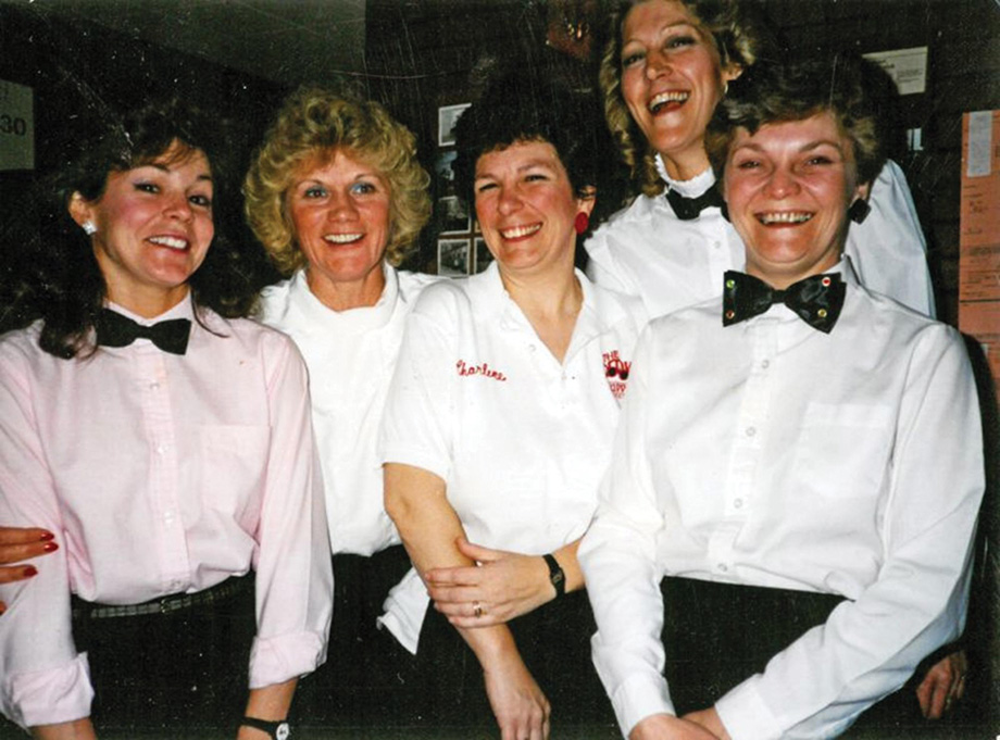 The Lookout servers, circa 1970s.