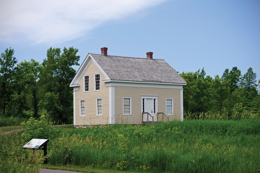 The Pierre Bottineau House sits in Three Rivers Park District.