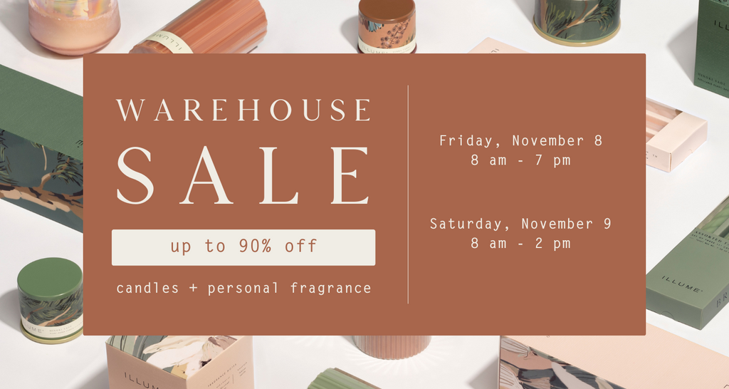 Illume Warehouse Sale 2024