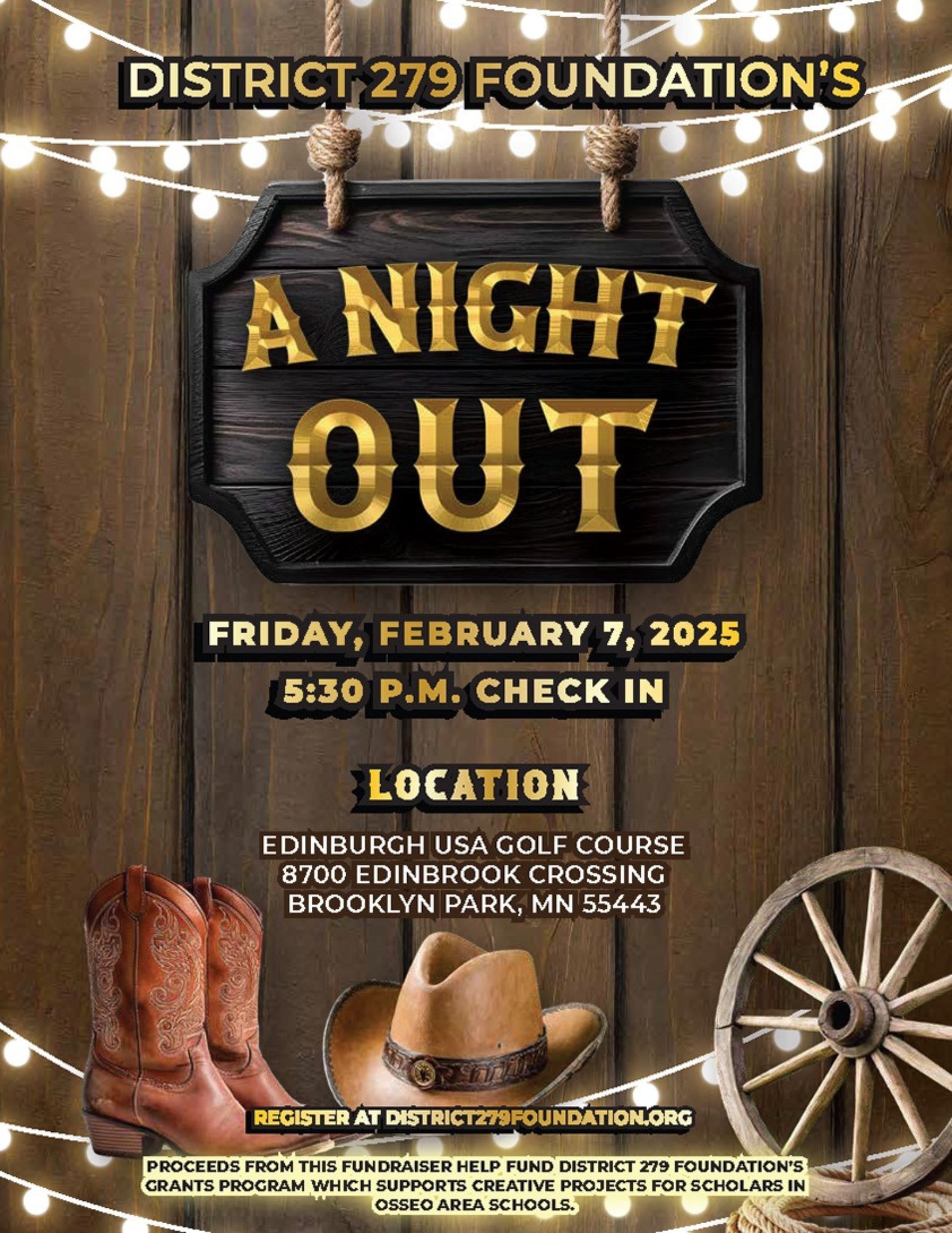 District 279 Foundation's A Night Out