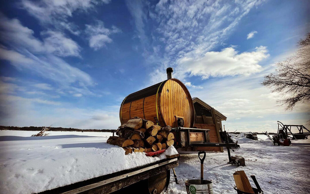 Relax With A Limited-time Sauna Session In Maple Grove’s Central Park