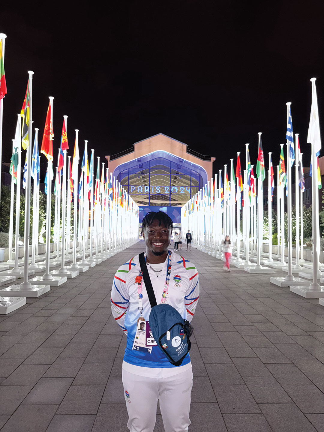 Alasan Ann at the Paris Olympics