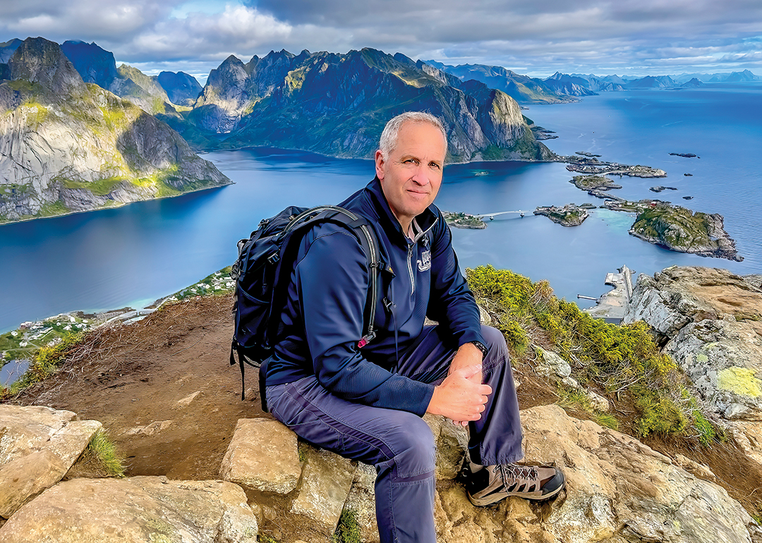 Upon retirement from the FBI, Maple Grove resident Dean Scheidler has enjoyed photography, visiting places including Norway, seen here.