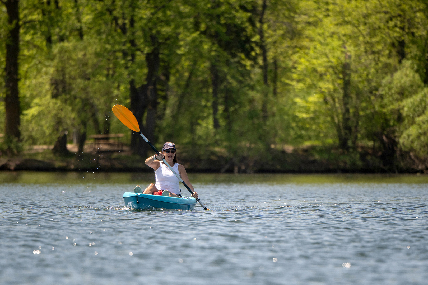 Loving the springtime lake life