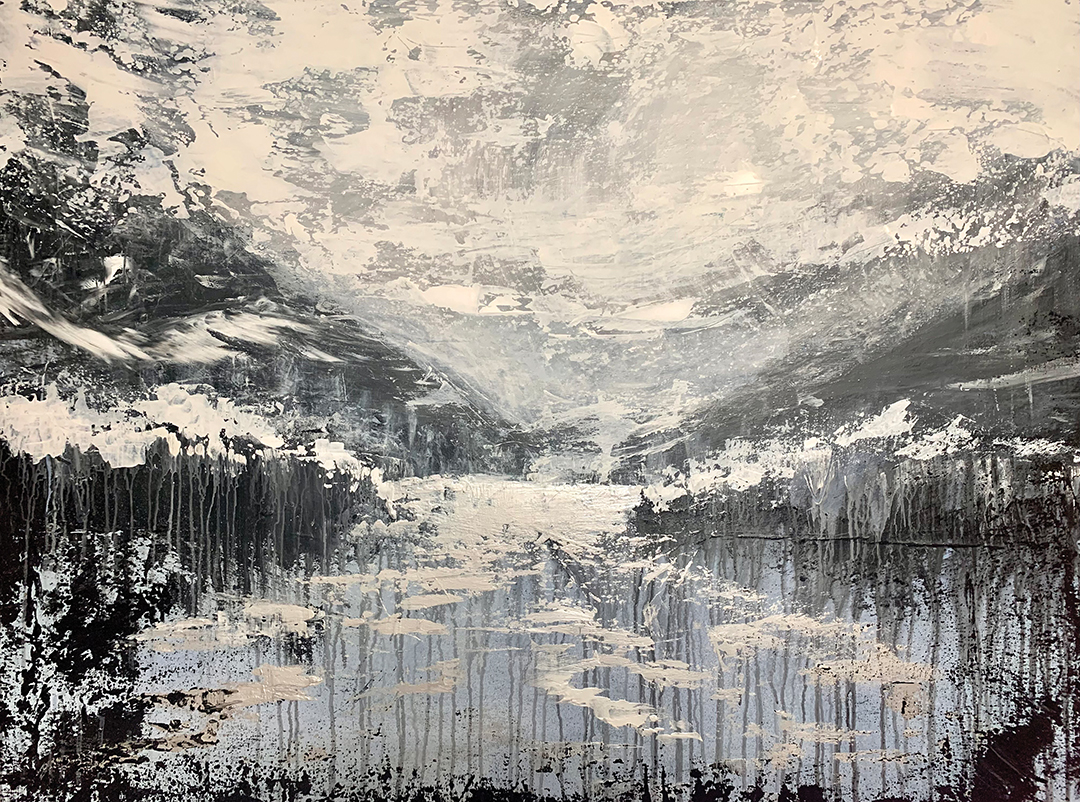 Failing Visibility landscape painting