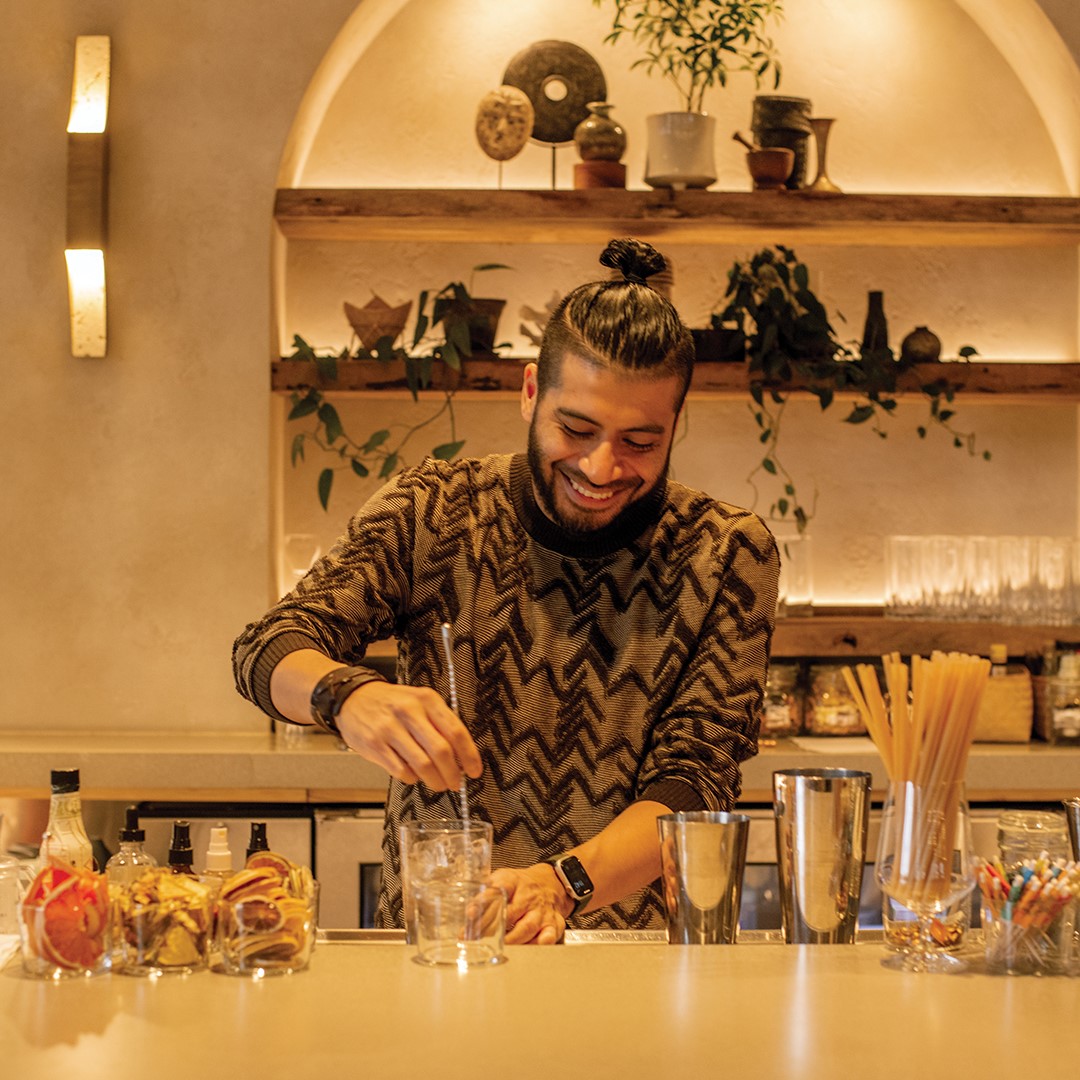 Maple Grove resident Grant Lavrenz serves as the bar manager at Khâluna, an acclaimed Laotian restaurant in Minneapolis.