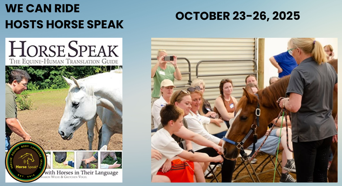 Horse Speak at We Can Ride