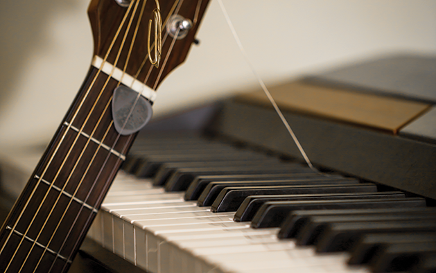 Guitar and piano