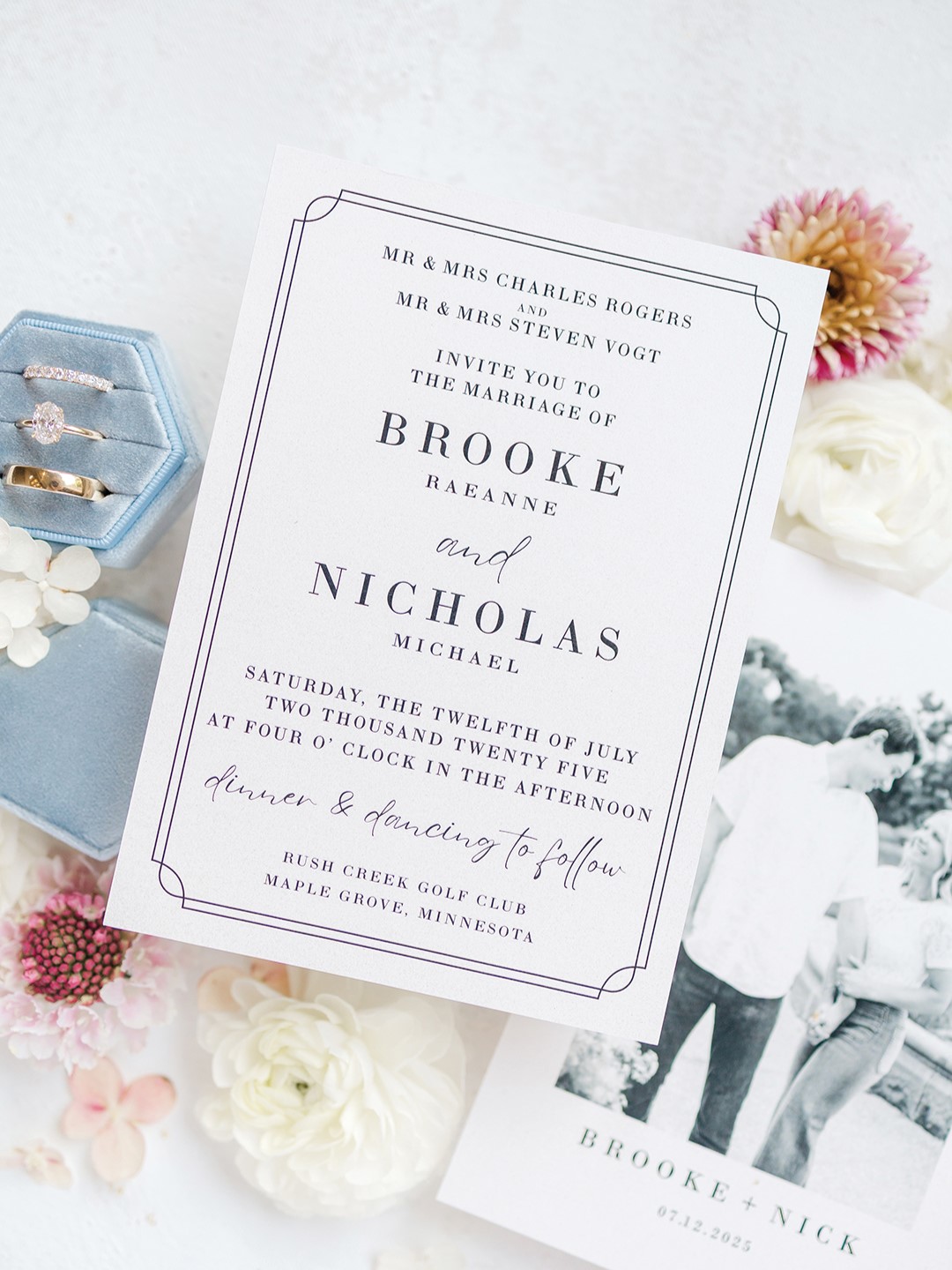 Brooke and Nick Wedding Invite