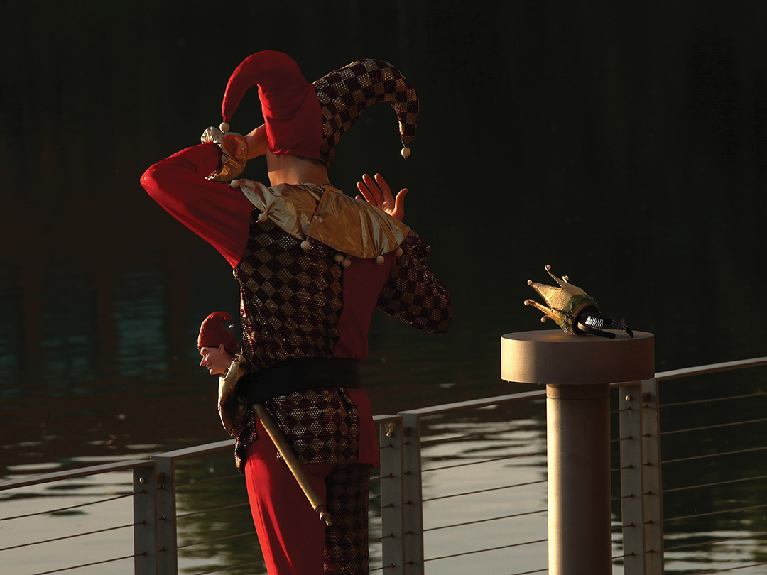 Backstage at The Bandshell