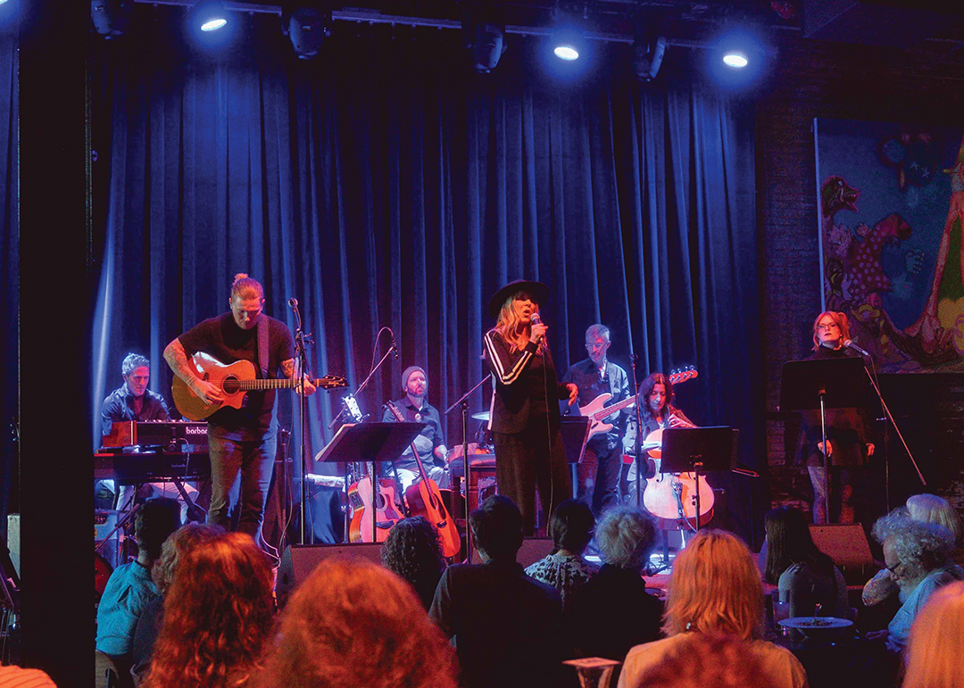 Rebecca Aadland performed a sold-out show at Icehouse in Minneapolis on September 28, 2025.