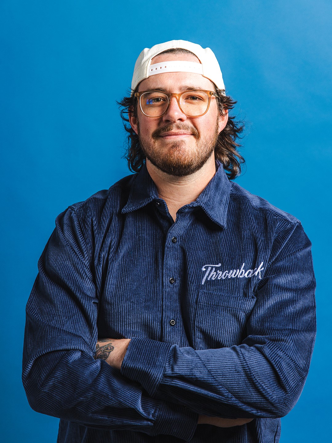 Kyle Buchholz sporting the “Boot’ Scoot’ Bassin” Corduroy Shirt.