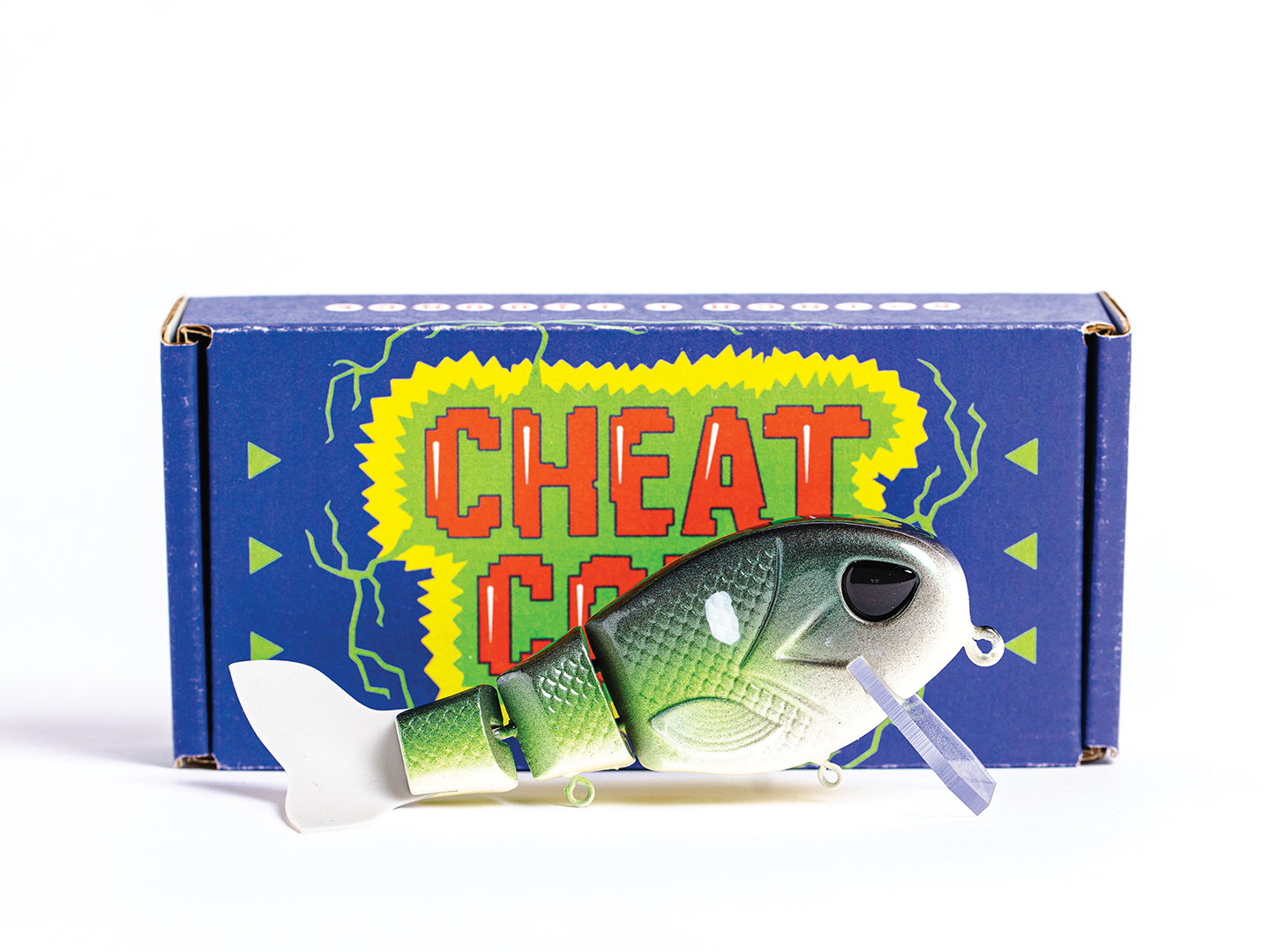 The 5-inch Cheat Code has a wake and crank swim style akin to a chatterbait.