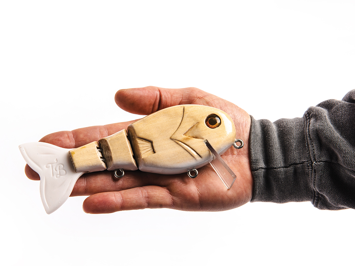 The one that started it all. Kyle Buchholz carved his first swimbait by hand.