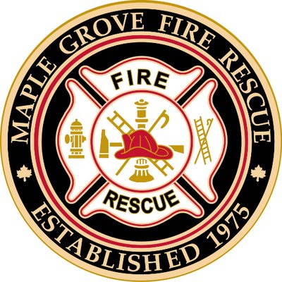 maple grove fire department logo