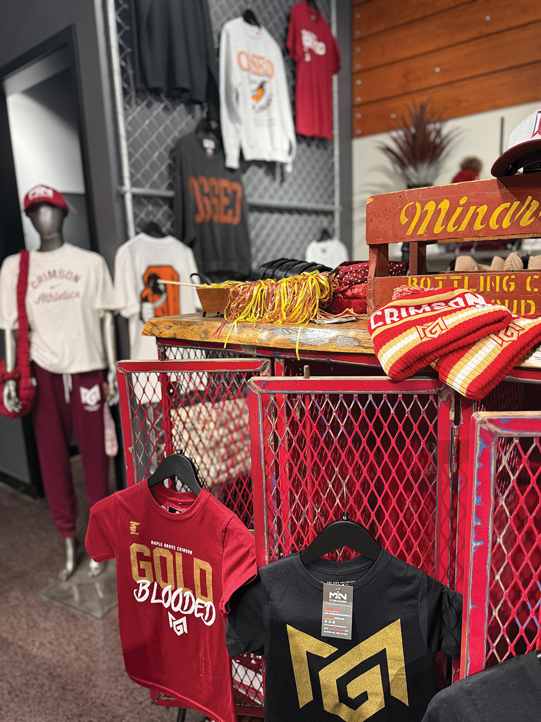 Maple Grove and Osseo school pride gear from The 32nd Collective