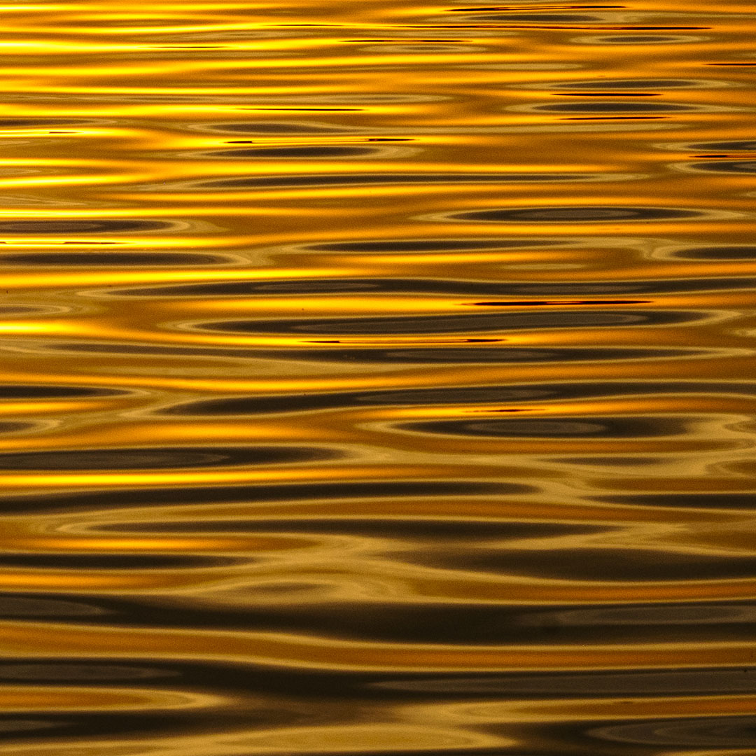 Wavy Watercolor Sunset
