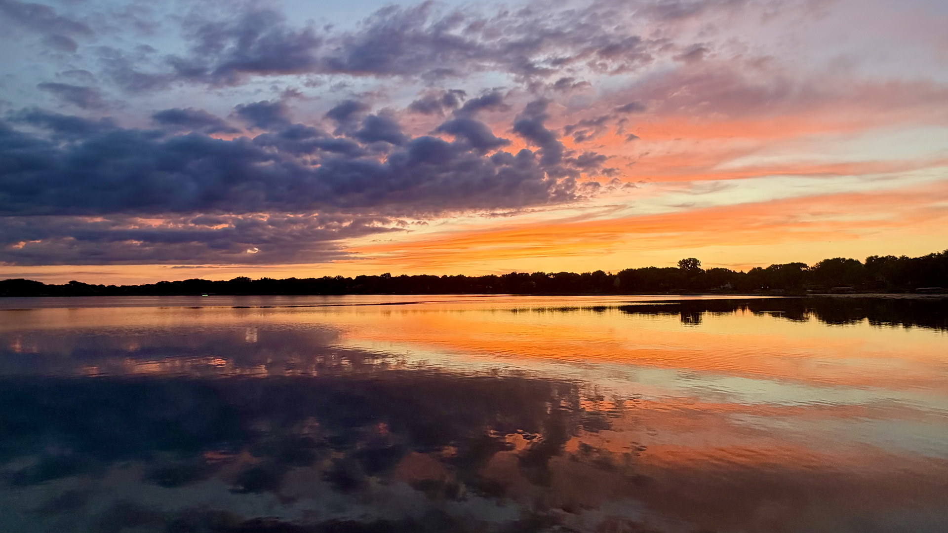 Summer sunset