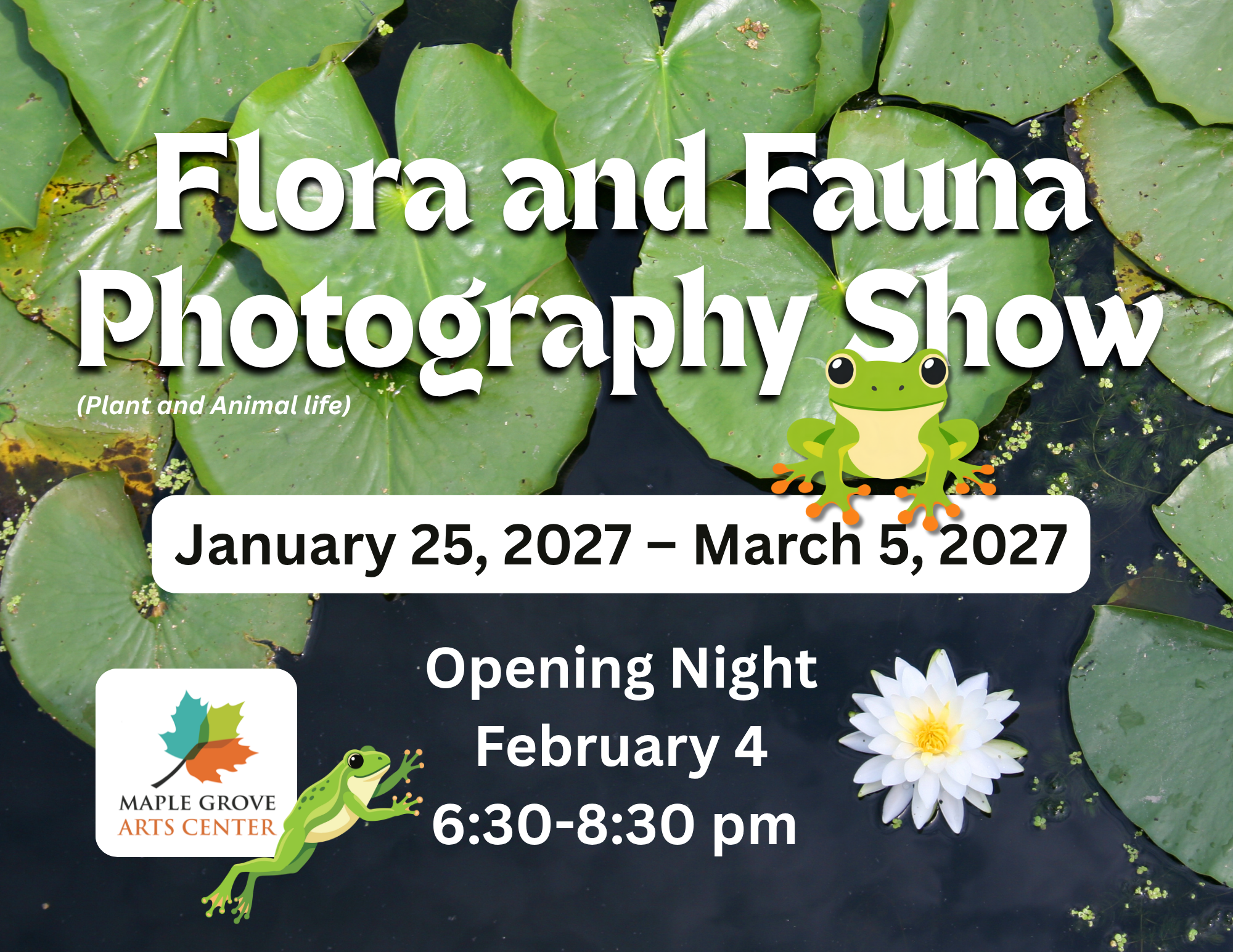 Flora & Fauna Show poster